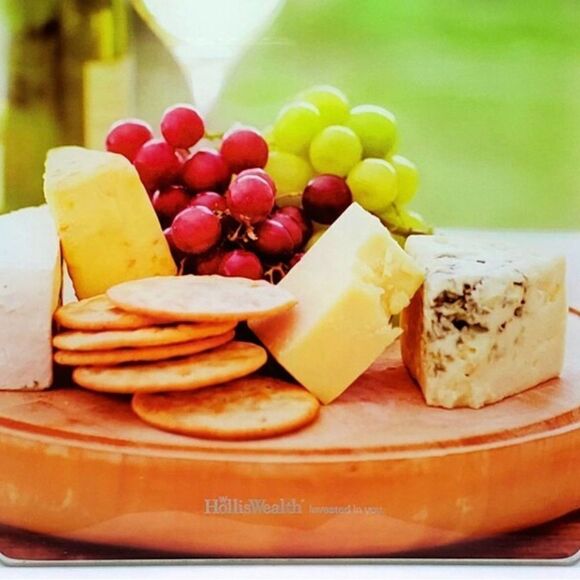 Vintage Napa Valley Crump 2014 Circle of excellence charcuterie board w/utensils - Picture 4 of 8